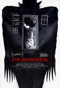 Cartaz do filme de terror "O Babadook"