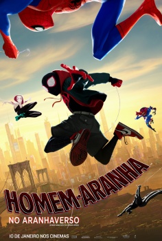 poster de homem-aranha, aranhaverso