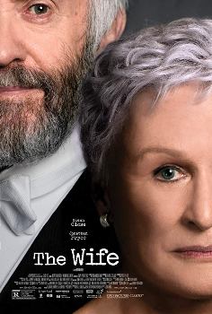 Poster do filme A Esposa (The Wife), com Glenn Close