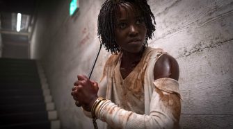 Foto de Lupita Nyong'o no filme "Nós" (Us, 2019)