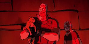 Cena da série "Love, Death & Robots", episódio "Sugador de Almas"