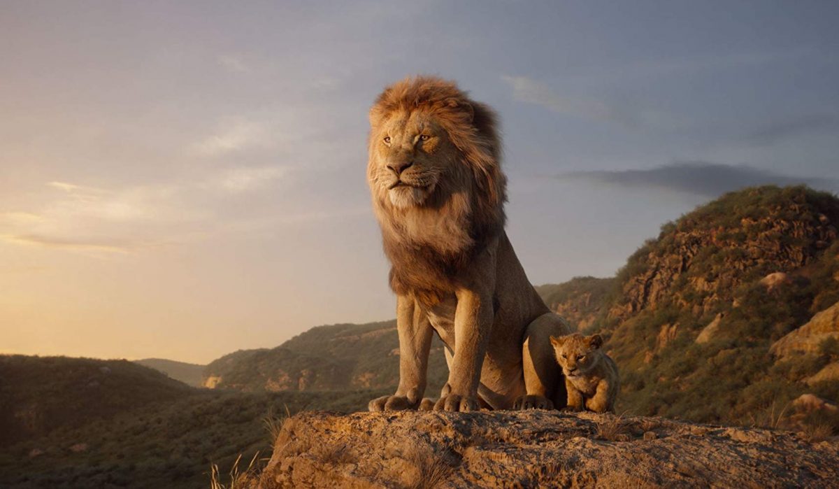 Cena do filme "O Rei leão" (2019) para resenha