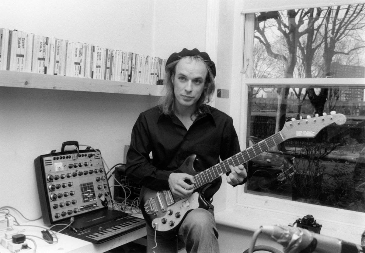 Foto de Brian Eno na década de 70