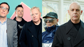 Foto Pet Shop Boys e New Order, para notícia da turnê