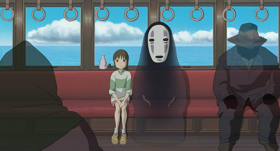 Cena do filme a Viagem de Chihiro para notícia de Melhores Animações do século 21