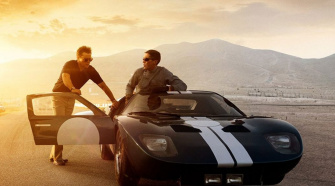 Ford VS Ferrari, cena com Christian Bale e Matt Damon