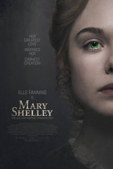 Mary Shelley, cartaz do filme