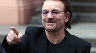 Bono Vox, foto aniversário 60 anos