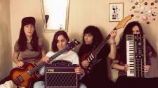 Foto da banda Melenas, da Espanha