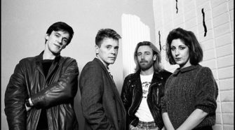 Foto do New Order em 1985