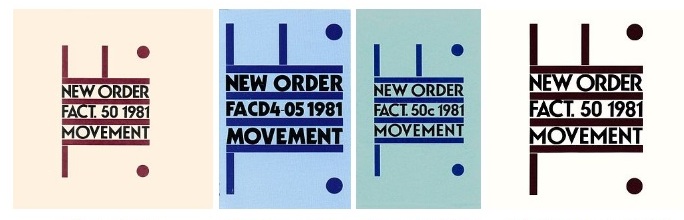Capas de Movement em suas diversas versões