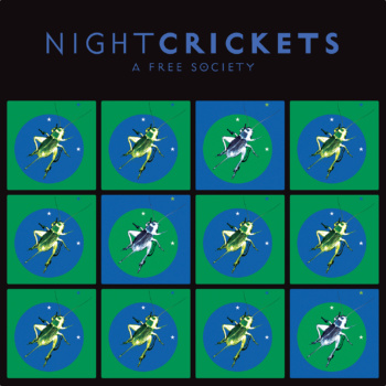 Capa do álbum A Free Society, de Night Crickets