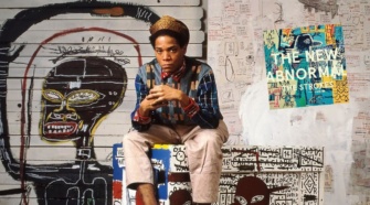 Foto de Basquiat para texto sobre The New Abnormal, do The Strokes