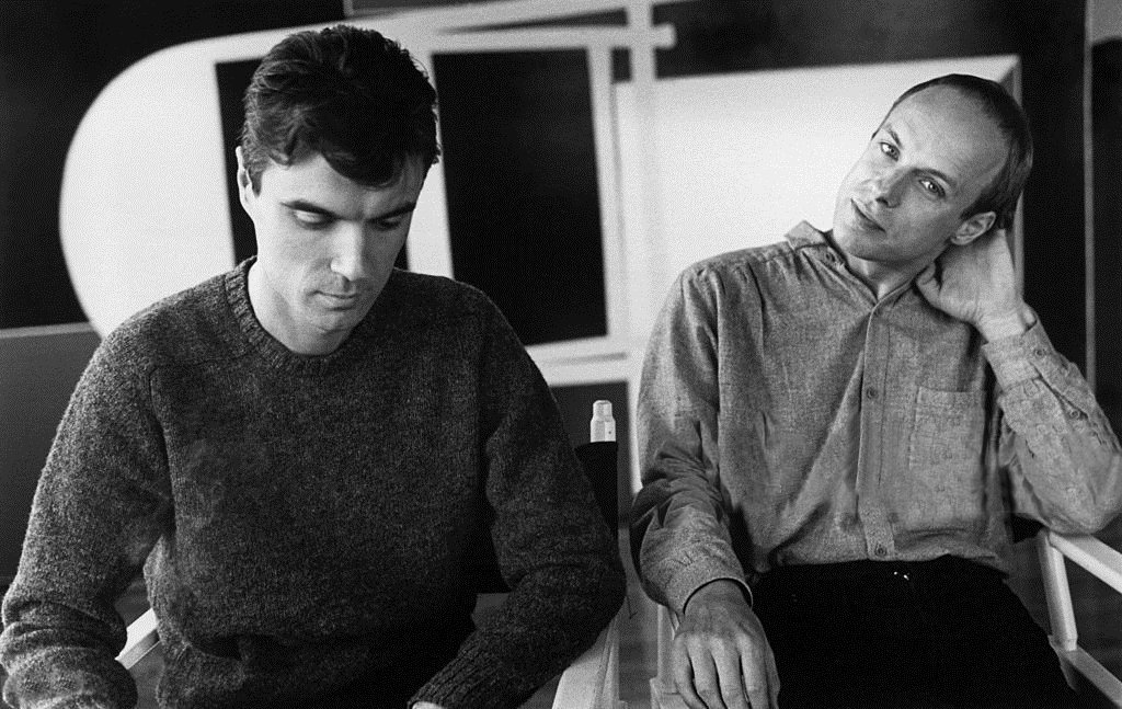 Brian Eno com David Byrne