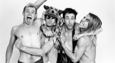 Foto do Red Hot Chili Peppers em 1985