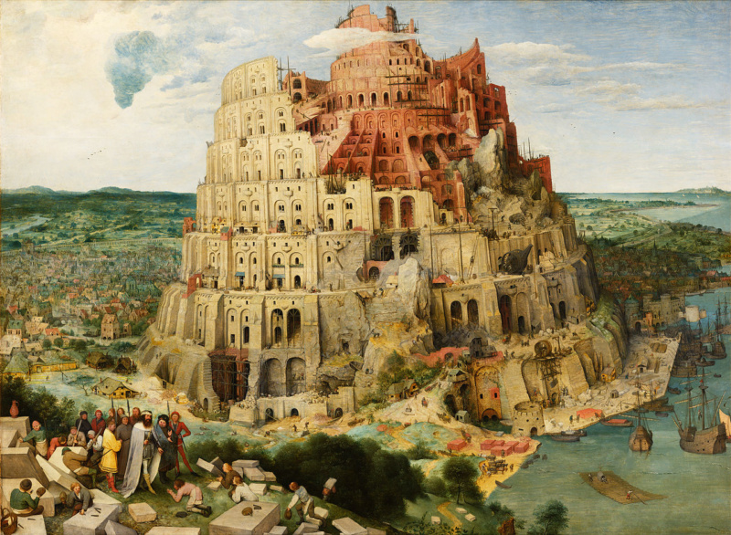 A Torre de Babel, de Pieter Bruegel, o Velho