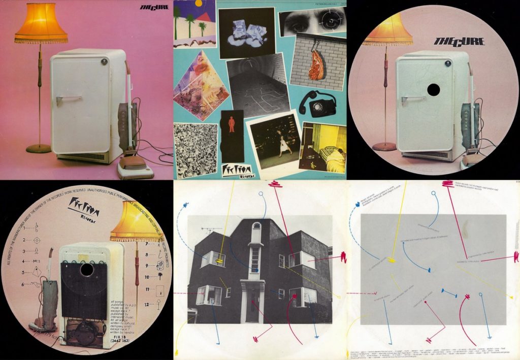 Artes do álbum Three Imaginary Boys