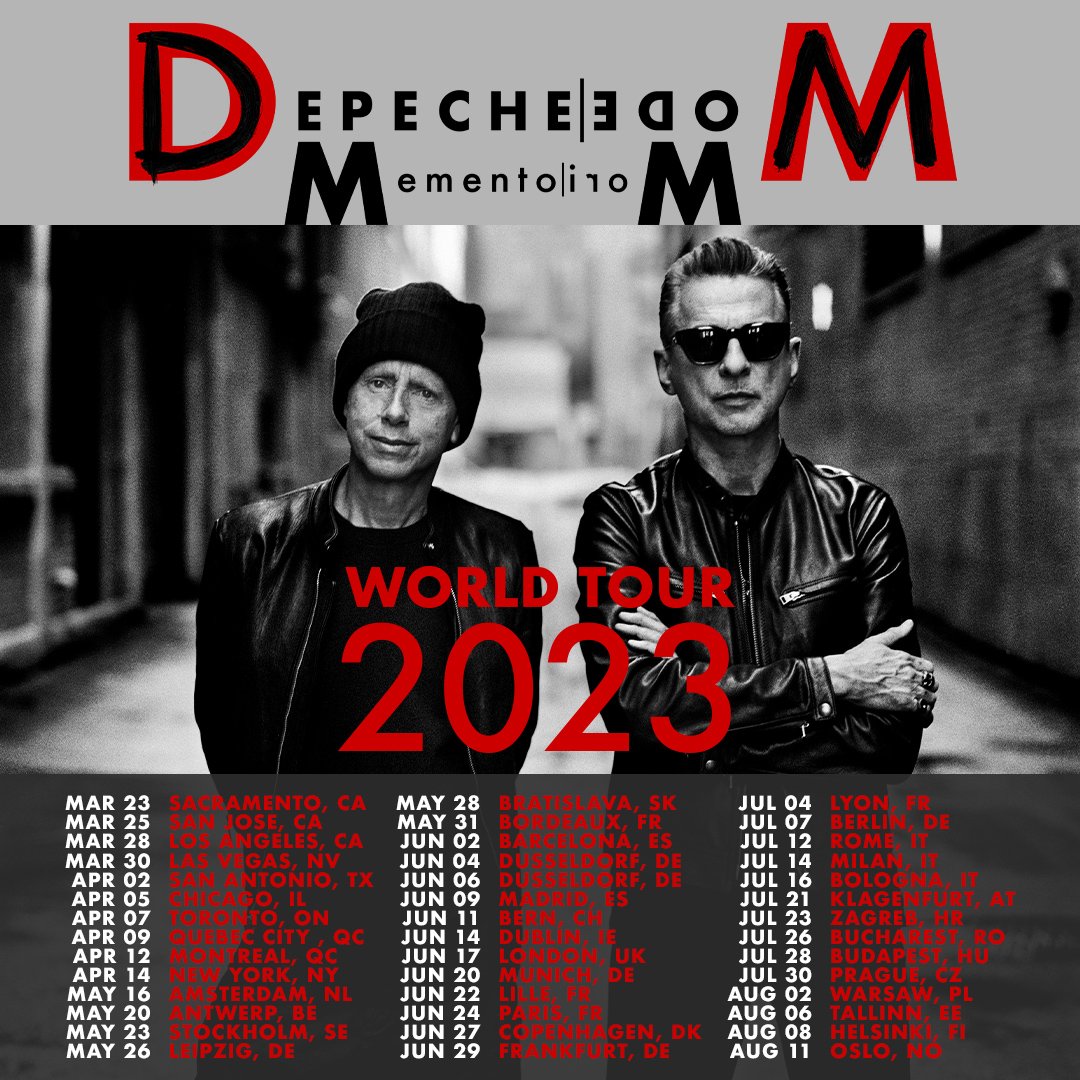 Depeche Mode tour 2023