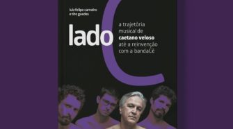 Capa do livro Lado C, sobre Caetano Veloso