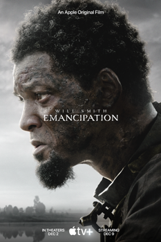 Poster do filme Emancipação, com Will Smith