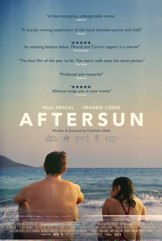 Poster do filme 'Aftersun', de Charlotte Wells