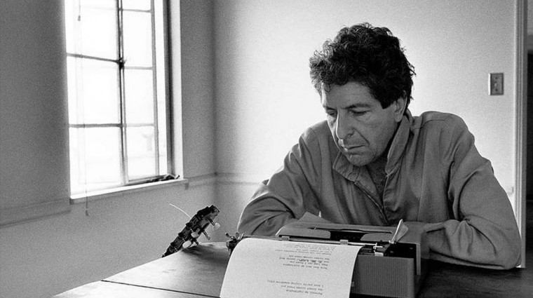 Leonard Cohen em 1982 por Dominique Isserman