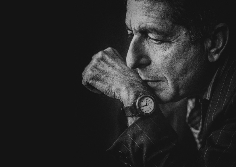 Leonard Cohen fotografado em Oslo, Noruega